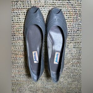 Vintage Women’s Peep-Toe Shoes Size 8.5 - Repair Needed